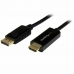 DisplayPort till HDMI Adapter Startech DP2HDMM3MB           4K Ultra HD 3 m Svart
