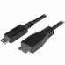Câble Micro USB 3.0 B vers USB C Startech USB31CUB50CM 50 cm Noir