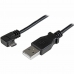 USB to mikro USB kabelis Startech USBAUB50CMRA         Melns