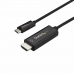 Adapter USB C v HDMI Startech CDP2HD3MBNL          Črna 3 m