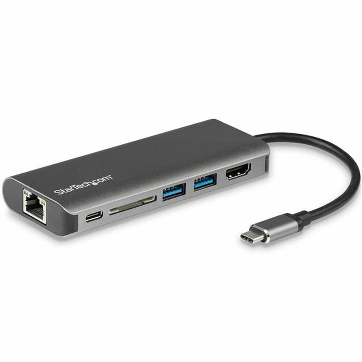 USB-keskitin Startech DKT30CSDHPD Harmaa 60 W