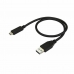 Kabel USB A na USB C Startech USB31AC50CM          Černý