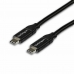 Kábel USB C Startech USB2C5C2M Fekete 2 m