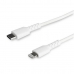 Cabo USB para Lightning Startech RUSBCLTMM1MW Branco 1 m