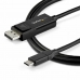Adapter USB C v DisplayPort Startech CDP2DP141MBD Črna 1 m