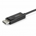USB C DisplayPort Adapter Startech CDP2DP142MBD         (2 m) Fekete