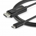Adaptateur USB C vers DisplayPort Startech CDP2DP2MBD           Noir