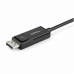 USB C - DisplayPort Adapteri Startech CDP2DP2MBD           Musta