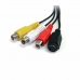 Καλώδιο Video/USB Startech SVID2USB232          Μαύρο