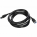 USB удължителен кабел GEMBIRD CCP-USB3-AMAF-10 3 m Син