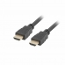 Cable HDMI Lanberg CA-HDMI-10CC-0075-BK 7,5 m Negro 7,5 m