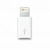Micro USB adaptér 3GO A200 Biela Lightning
