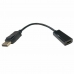 Adapter DisplayPort v HDMI 3GO ADPHDMI Črna Pisana