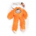 Mīkstā rotaļlieta suņiem Gloria Kikazaru 11 x 44 x 45 cm Mērkaķis Oranžs