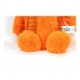 Legetøj til hunde Gloria 20 x 35 cm Orange Monster Polyester polypropylen