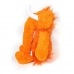 Juguete para perros Gloria 20 x 35 cm Naranja Monstruo Poliéster Polipropileno