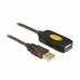 Verlengbare Kabel DELOCK 82308 USB 2.0 5 m