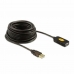 Verlengbare Kabel DELOCK 82446 USB 2.0 10 m