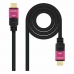 Cable HDMI NANOCABLE 10.15.3715 4K HDR 15 m Negro