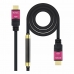 Cable HDMI NANOCABLE 10.15.3725 4K HDR 25 m Negro