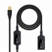 Kabel z rozgałęźnikiem USB NANOCABLE 10.01.0212 10 m
