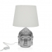 Bordlampe Versa Sølv Buddha Porselen (21 x 33 x 21 cm)