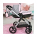 Poussette pour poupées Reig Stule Pram Gris 63 cm