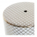 Tavolo aggiuntivo DKD Home Decor 8424001815104 Porcellana Dorato Bianco (33 x 33 x 42 cm)