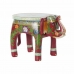 Postranní stolek DKD Home Decor Kaštanová Vícebarevný Akrylový mangové dřevo Slon (45 x 34 x 34 cm)