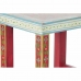 Mazs galdiņš DKD Home Decor 8424001853243 Dabisks Daudzkrāsains Akrīls Mango koks 45 x 30 x 45 cm