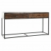 Sivupöytä DKD Home Decor 8424001772179 Musta Monivärinen Luonnollinen Tummanruskea Metalli Recycled Wood Mangopuu 150 x 43 x 77 