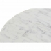 Tavolo aggiuntivo DKD Home Decor 30,5 x 30,5 x 50 cm Dorato Bianco Plastica Marmo Ferro