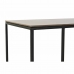 Postranný stolík DKD Home Decor 8424001807475 50 x 30 x 61 cm Čierna Kov Gaštanová