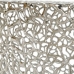 Kisasztal DKD Home Decor Ezüst színű Alumínium Műanyag 76 x 76 x 33 cm