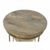Postranný stolík DKD Home Decor Kov Mangové drevo (40 x 40 x 45 cm)