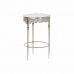 Postranní stolek DKD Home Decor Zrcadlo Stříbřitý Kov (39 x 39 x 61 cm)