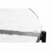 Sidobord DKD Home Decor Glas Svart Metall Modern (50 x 50 x 42 cm)