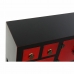 Тумба DKD Home Decor Чёрный Ель Деревянный MDF 95 x 25 x 78,5 cm
