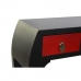 Consola DKD Home Decor Abeto Rojo Negro MDF Oriental (96 x 27 x 80 cm)