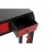 Consola DKD Home Decor Abeto Rojo Negro MDF Oriental (96 x 27 x 80 cm)