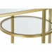Konsolė DKD Home Decor Veidrodis Stiklas Auksinis Metalinis Šiuolaikiškas (102 x 36 x 79 cm)
