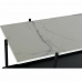 Entremøbel DKD Home Decor Svart Metall Hvit Marmor Moderne (120 x 40 x 80 cm)