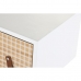 Κονσόλα DKD Home Decor Φυσικό Λευκό Ξυλο παουλόβνια (80 x 32 x 80 cm)