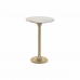 Postranní stolek DKD Home Decor Bílý Zlatá Hliník Mramor 40 x 40 x 61 cm