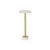Side table DKD Home Decor Golden Metal Marble 27 x 27 x 62 cm
