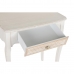 Console DKD Home Decor 60 x 40 x 72,5 cm Natural Wood White MDF Wood