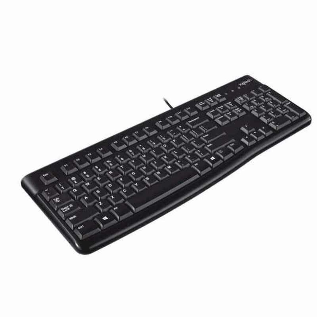 Spansk qwerty Logitech K120 Sort QWERTY