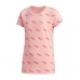 Koszulka z krótkim rękawem dla dzieci Adidas YG FAV T Różowy