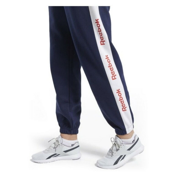 Pantalón de Chándal para Adultos Reebok Linear Logo FL Azul marino | Comprar a precio al por mayor