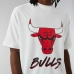 Kortærmet T-shirt NBA SCRIPT MESH New Era WHIFDR 60284736 Hvid